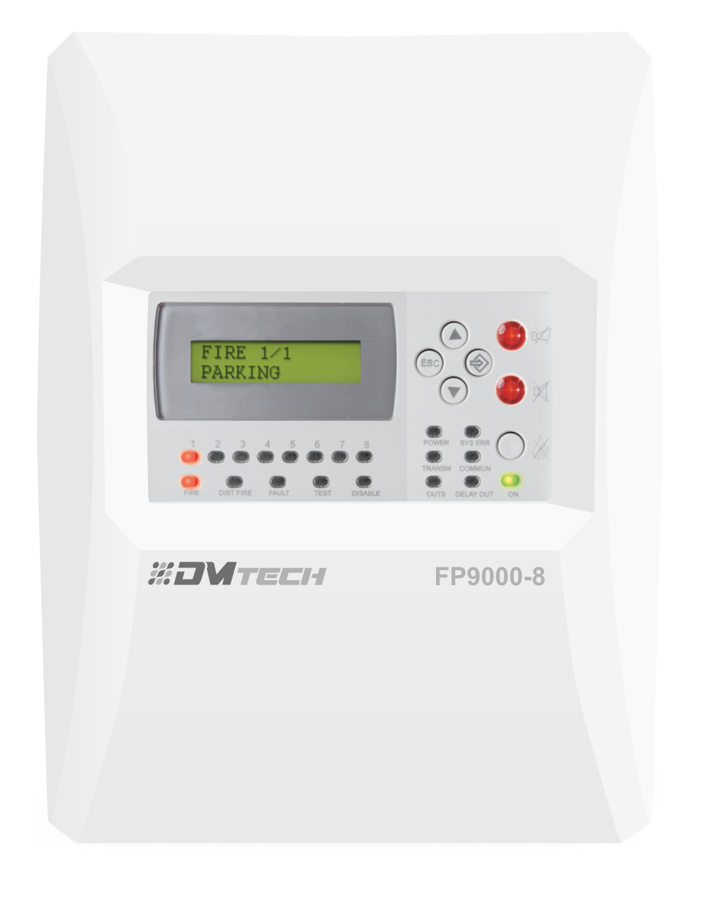 imgi_4_fp9000-plastic-4-8_082024 Centrale Incendie Conventionnelle 4 Zones DMTech – 4 zones – Image 1